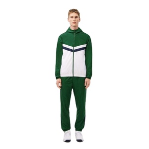 Men Plus Size Custom Breathable Windproof Printed Solid <b>Tracksuits</b> OEM Winter Running Training Casual 100% Cotton Sweat Suit - Product Image 1