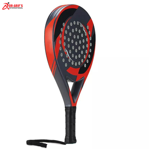 Raquette de paddle-tennis professionnelle OEM logo personnalisable meilleure qualité 3K fibre de carbone meilleure raquette de padel de plage - Product Image 2