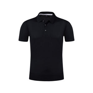 เสื้อเชิ้ตผู้ชายทรงเข้ารูป สกรีนโลโก้ได้ ผ้าฝ้าย 100% สีพื้น สำหรับเสื้อถัก  รักษ์โลก ป้องกันรอยยับ เหมาะสำหรับเล่นกอล์ฟ - Product Image 6