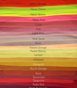 Orange 36\" 165gsm Cotton Spandex Stretched Interlock T-Shirt <b>Fabric</b> for Bag & Toy Making Factory Wholesale - Product Image 5