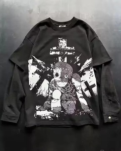 เสื้อยืดธรรมดาแขนคู่ | ผ้าคอตตอน-โพลีเอสเตอร์ผสม | ลดขนาดและซักได้ก่อน | สัมผัสนุ่มไร้ริ้วรอยและเหมาะสำหรับสวมใส่ในชีวิตประจำวัน - Product Image 3