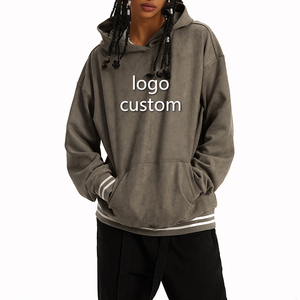 Jersey informal de algodón de gran tamaño para hombre, sudaderas con capucha, pantalones personalizados, el mejor Material, ropa para montar a caballo, sin cordón, transpirable - Product Image 3