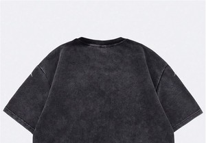 เสื้อยืดกราฟิกสำหรับผู้ชายเสื้อยืดคอกลมแขนสั้นเสื้อ100% คอตตอนทรงพอดีตัวสำหรับผู้ชายแบบใหม่ออกแบบได้ตามต้องการ - Product Image 6