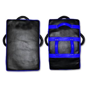 Cible de boxe en cuir durable 2023, triple couture, bouclier de frappe, rembourrage épais en PU, couleur et taille personnalisées - Product Image 6