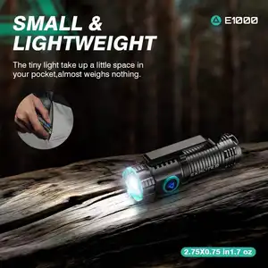 Small MOQ 2000 Lumens High Power 3led Mini Flash Light Clip Magnet Rechargeable Pocket Compact LED Flashlight