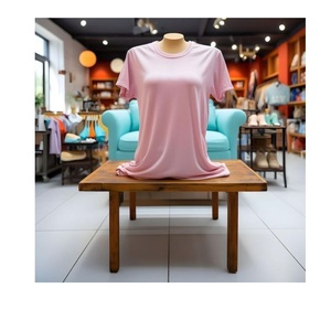 T-shirts pour femmes 100% coton de haute qualité poids lourd 180gsm surdimensionné imprimé brodé uni grande taille Polo été court - Product Image 5