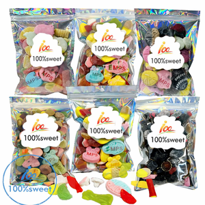 Caramelos de Goma con Forma de Calavera de Marca Privada Personalizada, Mezcla de Dulces Gomosos Variados y Caramelos Ácidos, Caramelos de Espuma Veganos - Product Image 2