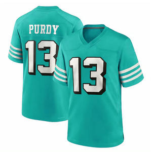 เสื้อฟุตบอลอเมริกันออกแบบได้เองแบบระเหิดคุณภาพสูงจัดส่งรวดเร็วระบายอากาศได้ดี - Product Image 3