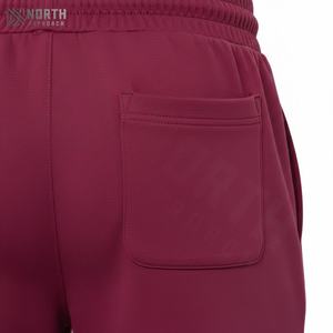 Pantalones Cortos Deportivos para Hombre de Alta Gama, Cómodos, de Algodón de Primera Calidad, Ropa Deportiva con Cintura Elástica, Diseño Sólido Personalizado - Product Image 5