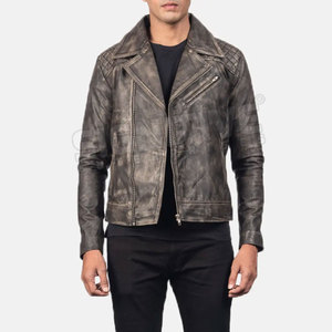 Chaqueta de moto de cuero de alta calidad para hombre, ropa deportiva fresca para invierno y verano, precio barato al por mayor - Product Image 1