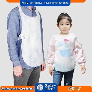 Nidy ผ้ากันเปื้อนสำหรับผู้ใหญ่แบบนอนวูฟเวนแบบใช้แล้วทิ้งน้ำหนักเบาสำหรับงานบ้านทุกวันการดูแลแบบกระชับด้วยตนเองเพื่อความงามการดูแลส่วนบุคคล - Product Image 6