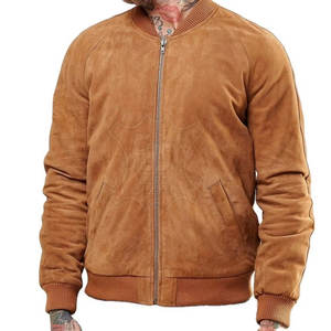 Nouvelle veste en cuir bomber pour homme, design tendance, haute qualité, avec poches, couleur personnalisée, sur mesure - Product Image 1