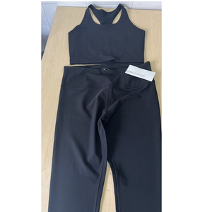 Conjunto Deportivo de Yoga Premium de 2 Piezas, Transpirable, Tallas Grandes, Cómodo y Flexible, Soporte OEM, Precio de Fábrica en Vietnam, Venta al Por Mayor - Product Image 2