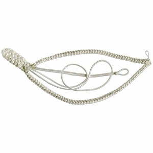 Cordón Ajustable Ecológico de Alta Calidad, Diseño Clásico en Color Dorado, Cordón de Algodón y Poliéster, Aiguillette Ornamental Personal - Product Image 2