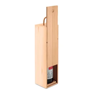 Boîte en bois de Paulownia personnalisée VINBOX pour cadeaux promotionnels et d'affaires - Product Image 4