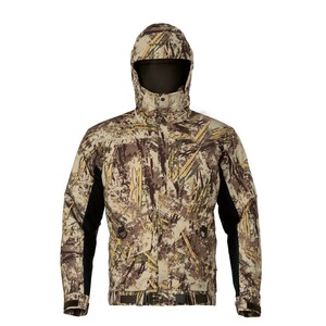 Veste de chasse robuste pour homme, imperméable, tactique, coupe-vent respirant en softshell, avec col montant, tenue de chasse d'hiver - Product Image 1