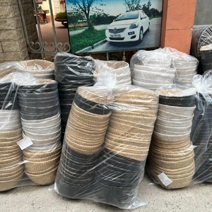 Solución de almacenamiento de cesta de vientre de algas marinas de ALTA CALIDAD perfecta para organizar juguetes y sostener mantas que mejoran la decoración de la habitación - Product Image 6