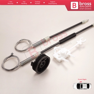 Kit de réparation de lève-vitre électrique BWR798 avant droit pour Albea Siena Palio MK1 171 172 178 1996-2016 4/5 portes 46786202 - Product Image 5