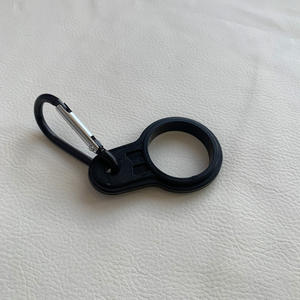 Clip para Botella de <span class=keywords><strong>Agua</strong></span>, Mosquetón de Acero Inoxidable, Porta Botellas de <span class=keywords><strong>Agua</strong></span> <span class=keywords><strong>Mineral</strong></span> Reutilizable de Silicona Portátil para Acampar y Hacer Senderismo al Aire Libre - Product Image 1