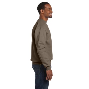 Sudaderas de cuello redondo XS para hombre 100% algodón transpirable polar Regular Fit sólido calle Casual bordado Logo ropa de invierno - Product Image 5