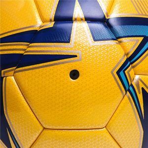 Pallone da calcio giallo termo legato per la formazione di Club o accademia con superficie in PU Premium e controllo di rimbalzo coerente - Product Image 6