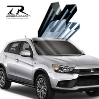 Kaca Film Mobil Zirui CD-20 PET Hitam 20% VLT Anti Gores UV 99% IR 65% Penolakan Panas Mewah