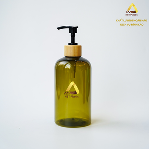 ขวดปั๊ม PET 500มล. พร้อมบรรจุภัณฑ์ใสสำหรับแชมพูและโลชั่นผลิตตามสั่งจากโรงงานในเวียดนาม - Product Image 4