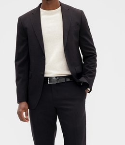 Pas cher prix taille confortable décontracté pur 100% véritable cuir de vachette hommes ceinture avec boucle en cuivre Style Vintage - Product Image 6