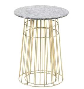 Table basse en fil de fer noir avec finition mate et style moderne, ajoute un contraste audacieux à tout mobilier moderne vente chaude - Product Image 4