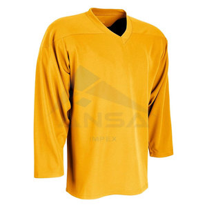 เสื้อฮอกกี้ผู้ชาย ผ้าโพลีเอสเตอร์ตาข่าย คอวี ทรงหลวม แขนฮอกกี้ทรงกว้าง - Product Image 3