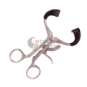 Jauge manuelle à mâchoires crantées en acier inoxydable pour la mesure de la dégaine des tissus, conçue pour éviter le pincement des tissus mous lors des mesures - Product Image 6