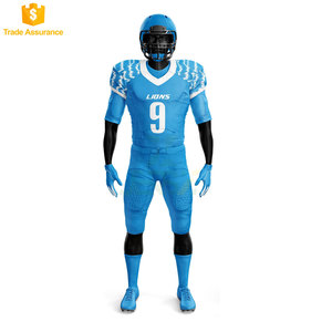 Uniformes de football américain personnalisés de haute qualité, respirants, nouveau design, impression par sublimation pour équipes, 100% personnalisables - Product Image 4