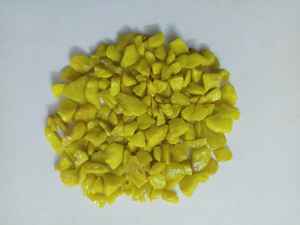 Citron Jaune 10-20mm Enduit Quartz Pierre Puces Agrégat Architecture Extérieure Décoration Pierre Concassée Gravier Pierre Concassée - Product Image 2