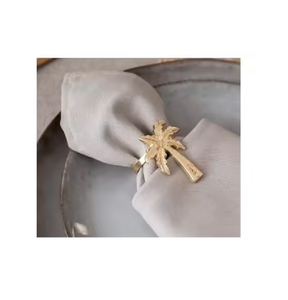 Anneaux de serviette les plus exigeants en métal durable et en acier inoxydable Anneaux de collection en tissu avec logo personnalisé pour la décoration et le réglage de la table - Product Image 3