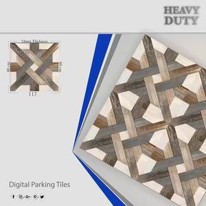 Venta al por mayor Showroom Precio Empresa Proveedor 400x400 Esmalte Cerámica Exterior 40x40 Porcelana Digital Estacionamiento 16x16 Baldosas para pisos - Product Image 3