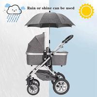 Parapluies Parasol d'extérieur Parapluie pour poussette de bébé avec pince Parapluie de chaise compact portable pour voiture de bébé Enfants pour enfants 70 Cm