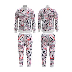 Personalizado con capucha de dos piezas Jogging Trajes Streetwear Poliéster Algodón Impreso Maternidad Características Ropa personalizada - Product Image 6