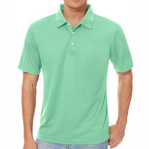 Diseño básico informal de algodón de verano para hombre, camisetas de polo con logotipo personalizado, manga corta, ajuste clásico, logotipo de Jersey de Golf sólido - Product Image 6