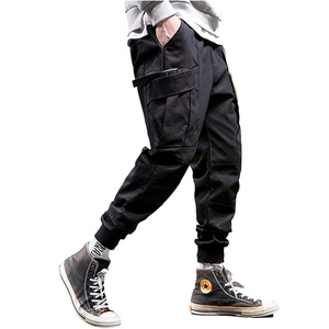 Export High Quality Men's Anti-Wrinkle Fleece Lining Cargo Pants Windbreaker Tactical Casual Hiking Outdoor <b>Waterproof</b> <b>Trousers</b> - Product Image 4