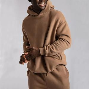 Top qualité pleine poche latérale lourde luxe pull à capuche personnalisé surdimensionné blanc plaine lourd sweats à capuche unisexe 2025 - Product Image 5