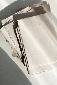 Champagne fait à la main recyclé Deckle Edge mariage papeterie papier mariage - Product Image 4