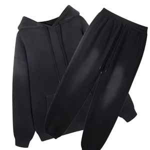 ชุดวอร์มเล่นน้ำได้ดีสำหรับผู้ชายชุดวิ่งออกกำลังกายผ้าฝ้ายระบายอากาศได้ดีสวมใส่100% สบายน้ำหนักเบาและน้ำหนักเบาเหมาะสำหรับใส่วิ่งในฤดูหนาว - Product Image 5