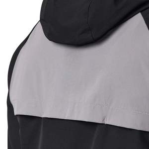 Black Hooded Windbreaker <b>Jacket</b> Lightweight <b>Waterproof</b> Outdoor <b>Running</b> Training Coat for Men and <b>Women</b> All Season Wear - Product Image 3