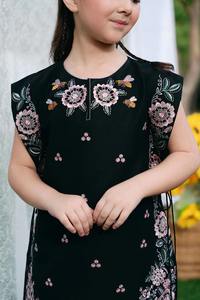 Modern Pakistani Kids <b>Girls</b> Party Wear Stylish Lehenga Choli with Traditional Embroidery Acrylic Fabric Formal for Functions - Product Image 6