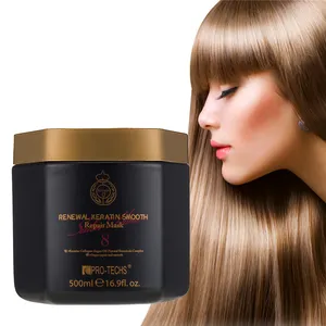 Professional Real Hair Mask Curly Hair Care Treatment Professional Brazilian Hair Treatment Mask Smoothing Mask