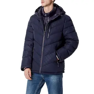 Jaket Puffer Pria harga murah, jaket gelembung buatan khusus dengan jaket gelembung nyaman untuk pria