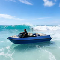 ECOCAMPOR Bateau à réaction en aluminium OEM, conception personnalisée, marque privée, capacité de production stable, délai de livraison court, prêt pour la distribution