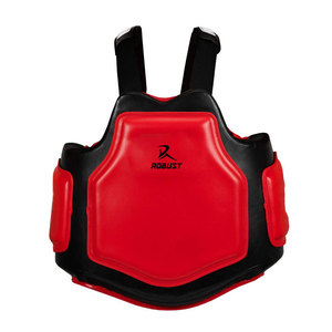 Protection de Poitrine de Boxe en Cuir/Véritable Cuir Synthétique à Taille Ajustable avec Logo Personnalisé Respirante Fabriquée au Pakistan – Offre Spéciale - Product Image 1