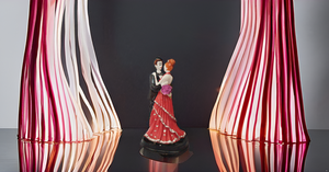 Modern Style Handmade Resin Couple Statues Home Decor Living Room Bookshelf Figurines for Wedding Birthday Diwali Gifts - Product Image 5