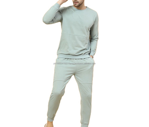 Traje de sudor elegante para hombre, superventas, transpirable, cómodo, ligero, de alta calidad, fácil de lavar, con traje de sudor totalmente personalizado - Product Image 1